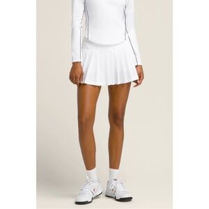 WILSON | Midtown Tennis Skirt in White, Size Medium